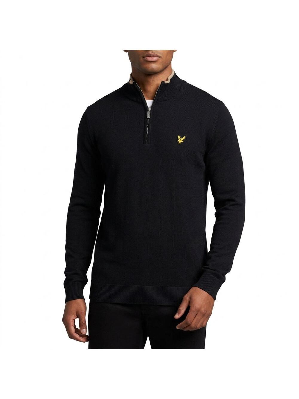 Byron Nelson Silk Black Pullover Lightweight Sweater Men Knit Size XXL